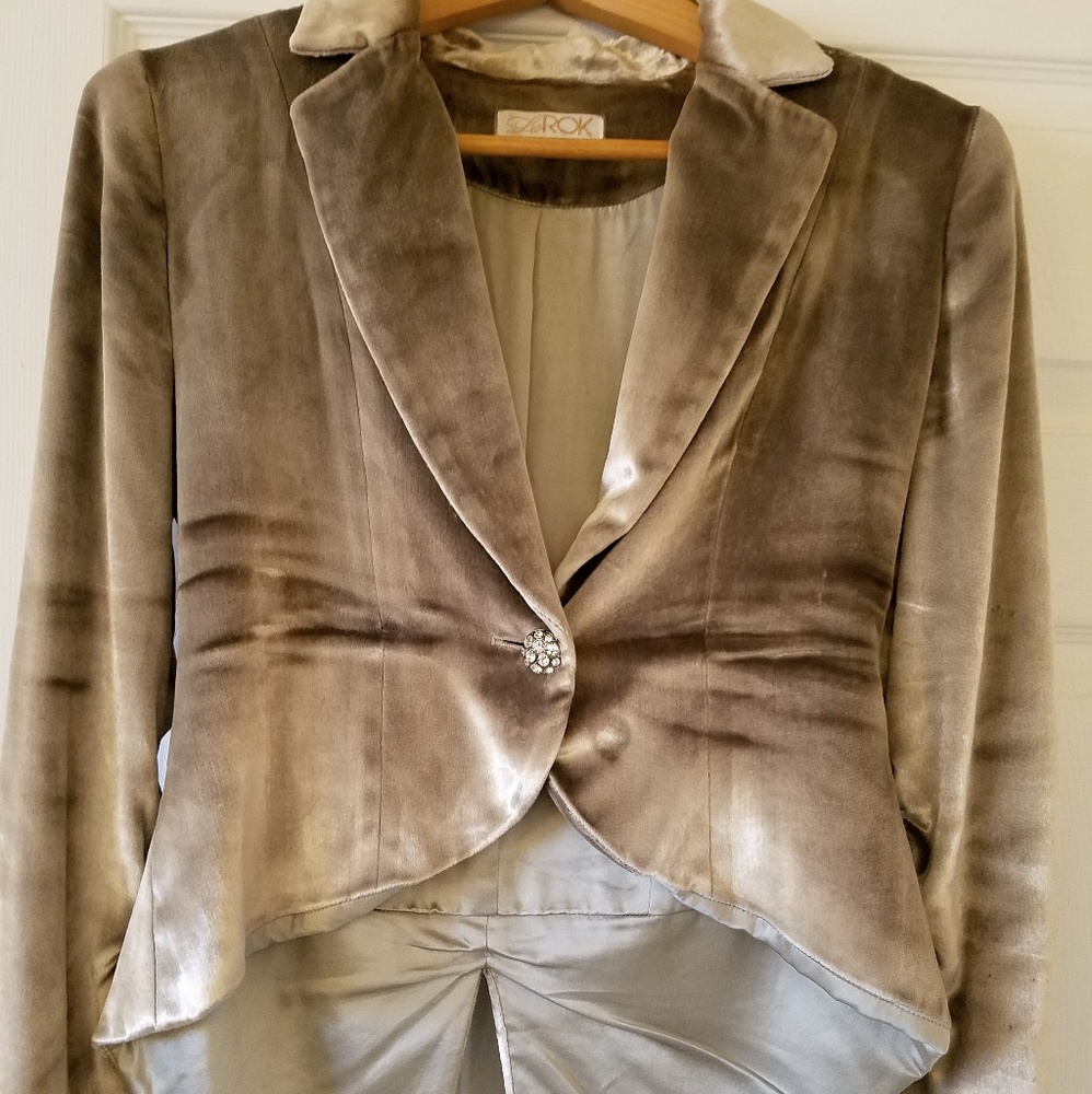 Women's Stylish Silver Jacket